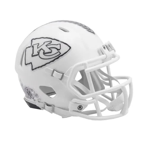 NFL Kansas City Chiefs Salute to Service 2024 Mini Helm Speed Footballhelm