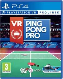 VR Ping Pong Pro - Tischtennis-Simulator für PS4 - Spiele für PlayStation 4: VR Ping Pong Pro bietet fotorealistische Kulissen, 8 herausfordernde Level und einen spannenden Online-Mehrspieler-Modus für ultimative Tischtennis-Action!