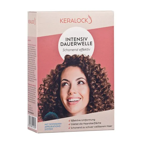 Keralock Haarstyling-Liquid Dauerwelle Intensiv - Haarsprays für voluminöse Wellen und lebendige Locken, schonende Formel mit Conditioning-Effekt für gesunde Haaroberfläche und beruhigte Kopfhaut.