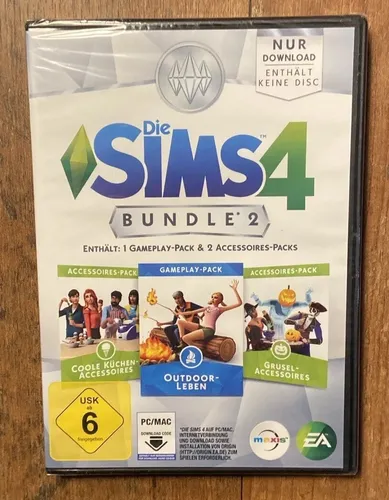 Die Sims 4: Bundle Pack 2 - Erweiterungen und Spielinhalte - Games, enthält zusätzliche Erweiterungen und Spielinhalte für ein noch abwechslungsreicheres Spielerlebnis.