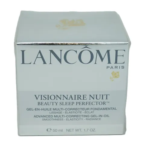 Lancôme Visionnaire Nuit Gesichtsgel 50 ml - Nachtpflege für ein glattes Hautbild, reduziert Linien und Falten und sorgt für einen jugendlichen Glow. Dermatologisch getestet für langanhaltende Pflege.