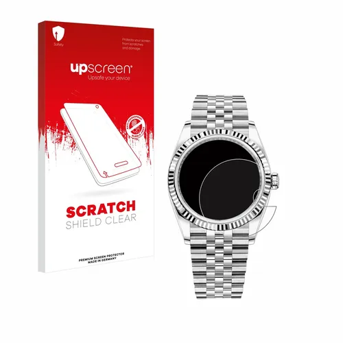 upscreen Schutz Folie für Rolex Datejust 36 Kratzfest Anti Fingerprint Klar