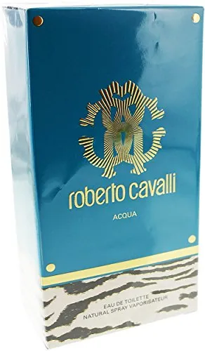 Roberto Cavalli Acqua Eau de Toilette 50ml - Damenduft mit Kopfnoten von Jasmin, Herznoten von Maiglöckchen und einer Basis von Moschus – ein erfrischender Duft für Frauen.