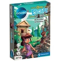 Clementoni Galileo Escape Game - Die Prüfungen im Parthenon, spannendes Escape Spiel für Kinder ab 8 Jahren und die ganze Familie, fördert logisches Denken und Teamarbeit