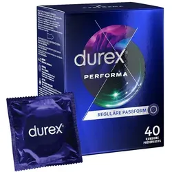 DUREX Performa Kondome - 40 St, für länger anhaltendes Vergnügen und rezeptfrei erhältlich