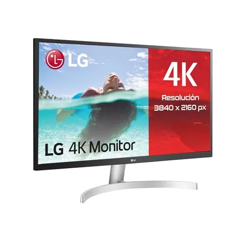 LG Electronics 27UL500-W 27" 4K LCD Monitor - Beeindruckender 27" 4K UHD Monitor mit IPS-Panel und 60Hz für flüssige Bildwiedergabe. Ideal für kreative Arbeiten und Multimedia-Anwendungen.