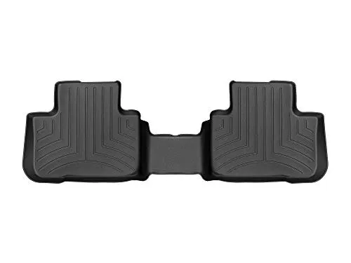 Passgenaue Fußmatten gummimatten passend für: BMW X3 G01 2017-19|Schwarz|2. Reihe Weathertech FloorLiner