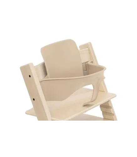 Stokke Tripp Trapp® Baby Set2 - Natural - Hochstuhl-Zubehör für sicheren Halt ab 6 Monaten, spülmaschinengeeignet und fördert das richtige Sitzen am Familientisch.