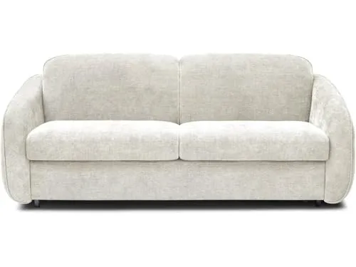 habitat et jardin Express-Schlafsofa Laurie - 140 cm Bett - Beige - Komfortables Schlafsofa "Laurie" für 3 Personen mit Express-Schlaffunktion. Maße: 202 x 107 x 85 cm, ideal für Gästeübernachtungen und platzsparend im Alltag.