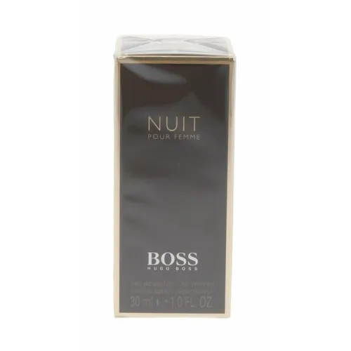 Hugo Boss Boss Nuit Pour Femme Eau de Parfum 30 ml - femininer blumiger Duft, inspiriert vom kleinen Schwarzen für unvergessliche Abende
