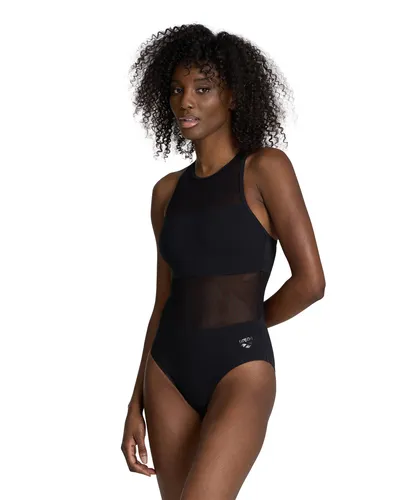 ARENA Damen Badeanzug Gr. 36 - Sportlich und bequem - Bademode: Sportlicher Damen Badeanzug aus 74% Polyamid, 26% Elasthan, ideal für Schwimmen und Fitness. Fällt klein aus, bitte eine Größe größer bestellen.
