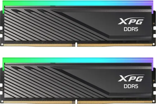 DIMM 32 GB DDR5-6000 (2x 16 GB) Dual-Kit, Arbeitsspeicher schwarz, AX5U6000C2816G-DTLABRBK, XPG Lancer Blade RGB, INTEL XMP, AMD EXPO