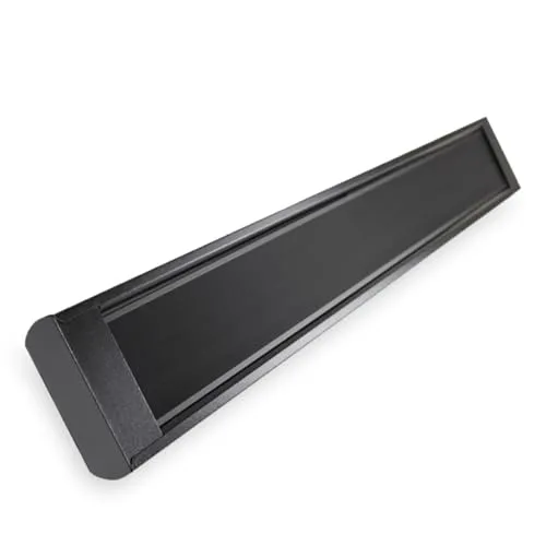Allpax Paloterm Infrarot Terrassenheizer 1500 Watt -Schmal gebaut, passt Immer - In wenigen Minuten installiert - Unauffälliges Design - In Zwei Größen lieferbar - schwenkbar