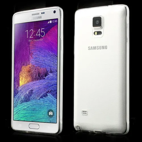 Handyhülle für Samsung Galaxy Note 4 Schutzcase Backcover Bumper Transparent