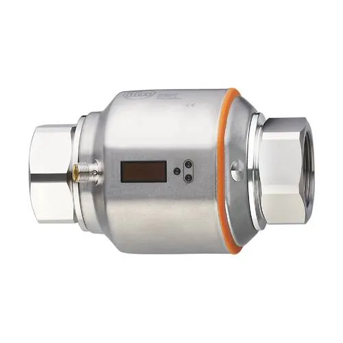Ifm Electronic Magnetisch-Induktiver Durchflusssensor SM9604 - Automatisierungstechnik, präzise Durchflussmessung mit breitem Betriebsspannungsbereich von 18 - 32 V/DC für zuverlässige Anwendungen.