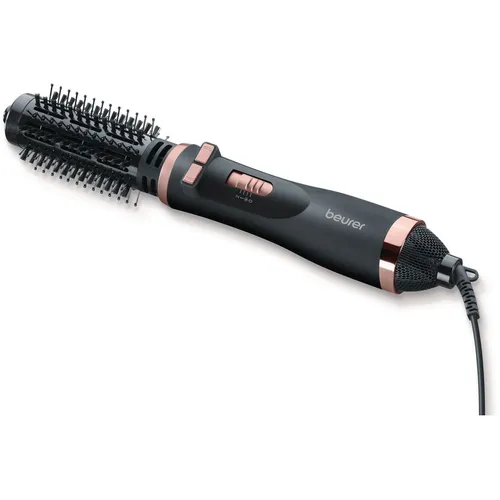 Beurer HT 80 - Rotierende Warmluftbürste, automatische Rotation für einfaches Styling und Keramik-Beschichtung zum Haarschutz