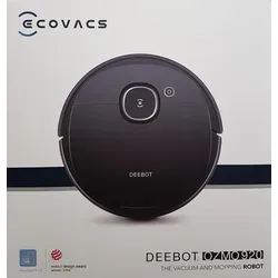 Ecovacs Robotics Deebot OZMO 920 2in1 Bodenreinigungsroboter mit OZMO-Technologie, Wischfunktion, Smart Navi 3.0, Google Assistant, Amazon Alexa, A... - Schwarz