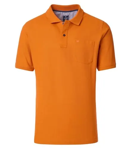 Redmond - Herren Polo (960), Größe:4XL, Farbe:Orange (204)