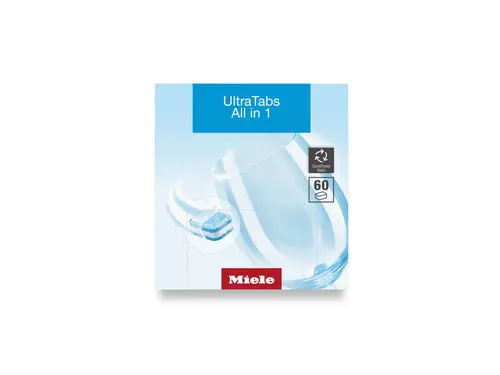 Miele GS CL 0607 T UltraTabs All in 1, 60 Stück - Zubehör Geschirrspülmaschinen: Hochleistungs-Tabs für strahlend sauberes Geschirr und glänzende Gläser, ideal für eine mühelose Reinigung.