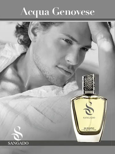 Sangado Aqua Genovese 602 Eau de Parfum for Men 50ml 12 Hours Longevity