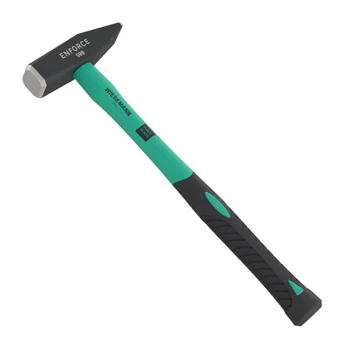 Schlosserhammer 500g 2K Fiberglasstiel geschmiedet | WIESEMANN 1893