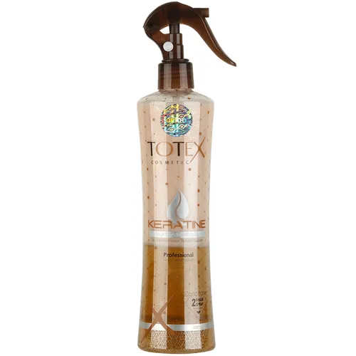 Totex Hair Conditioner Spray Keratin 400ml Keratin Haarspülung, stärkt das Haar