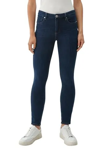 s.Oliver Skinny-fit-Jeans Izabell - Damen Jeans im Skinny Fit, Mid Rise mit elastischem Material für optimalen Komfort und Bewegungsfreiheit. Perfekt für jeden Casual-Anlass und vielseitig kombinierbar.
