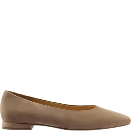 Högl Pumps Leder Pumps beige 39 EU - Hausschuhe in Größe 39, aus hochwertigem Leder, mit bequemem Blockabsatz von 2 cm, ideal für lässige Anlässe.