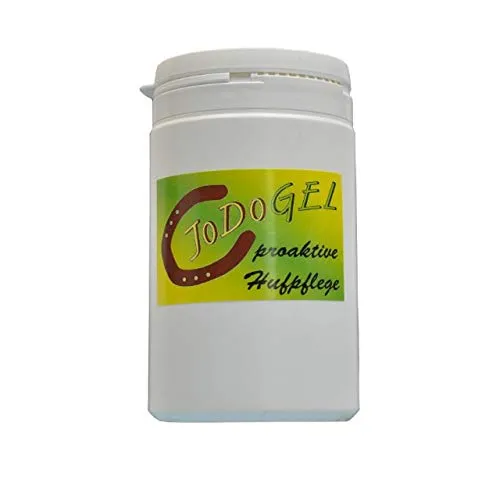 ATCOM JODOGEL Strahlpflege für Pferde 250 ml - Tiergesundheit - Feuchtigkeitsregulierendes Strahl- und Hufpflegemittel, das effektiv Fäulnis und Austrocknungsrissen vorbeugt und dabei übelriechende Beläge löst.