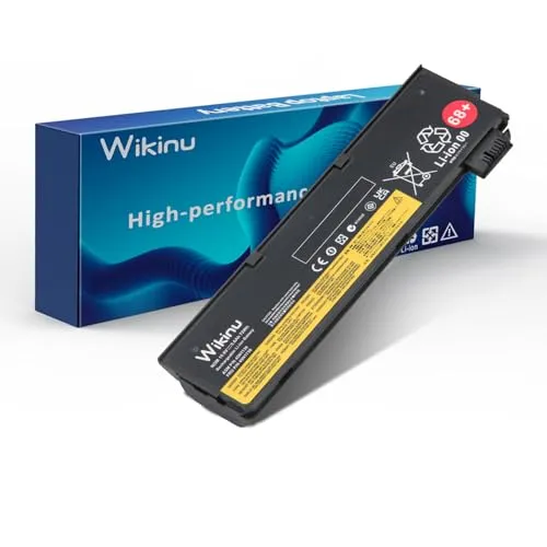 Wikinu 72Wh 68+ 0C52862 Laptop Akku für Lenovo ThinkPad T440 T440s T450 T450s T460 T460p T470p T550 T560 X240 X250 X260 X270 W550 W550s L450 L460 L470 P50s 0C52861 45N1126 45N1127 45N1128 10.8V