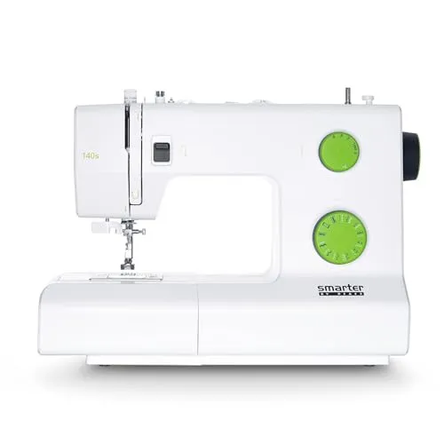 Pfaff Smarter 140S Nähmaschine Weiss - Nähmaschine für Einsteiger, mit 21 Stichprogrammen und einfacher Bedienung, ideal für kreative Nähprojekte.
