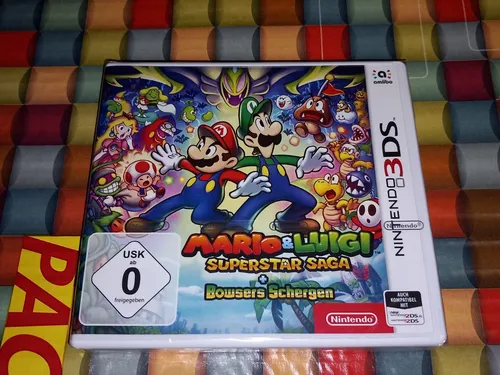 Mario & Luigi Superstar Saga + Bowsers Schergen - Nintendo 3DS Spiel - Action & Abenteuer für die ganze Familie, erlebe spannende Abenteuer mit Mario und Luigi im neuen 3DS Spiel!