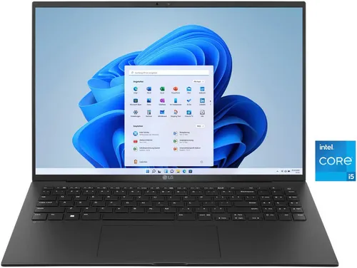 LG gram 16 Zoll Notebook - Intel i5, 16GB RAM, 1TB SSD - Leistungsstarkes 16 Zoll Laptop mit Magnesiumgehäuse, 23,5 Stunden Akku-Laufzeit und Dolby Atmos Sound für ein beeindruckendes Multimedia-Erlebnis.