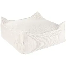 Wigiwama Square Ottoman / Sitzkissen / Sitzsack, Farbe: Marshmallow