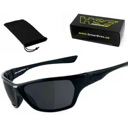 HSE SportEyes® | beschlagfrei, Winddicht, HLT® Kunststoff-Sicherheitsglas nach DIN EN 166 | Sportbrille, Radbrille, Sonnenbrille | Brille: 231