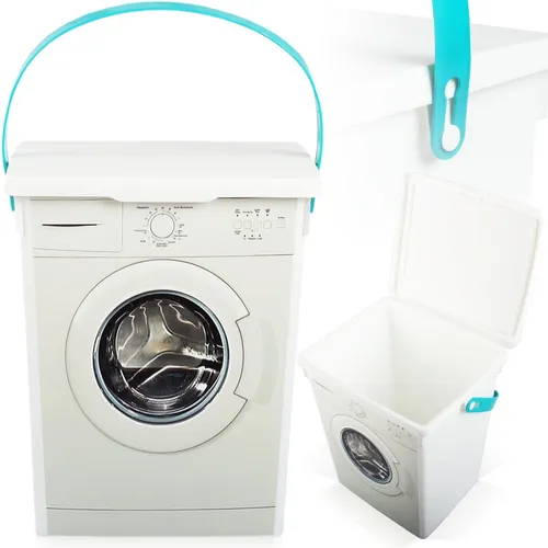 Waschpulverbox 5L Waschmittelbox Behälter Waschmittel Pods Waschmitteldose