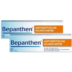 Bepanthen Antisept. Wundcreme Doppelpack 2X20 g