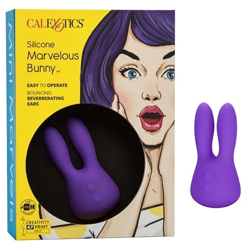 California Exotic Novelties Auflege-Vibrator Bunny lila