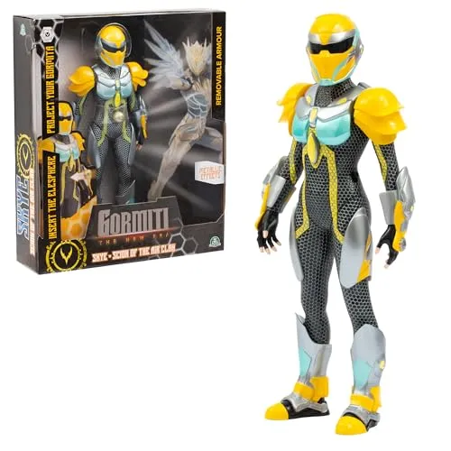 Gormiti Figur Scion mit Projektor – Superheld Skye, 27 cm - Erlebe die Abenteuer mit der Gormiti Figur Scion, 27 cm groß. Mit integriertem Projektor für spannende Spielmomente und aus robustem Kunststoff gefertigt. Ideal für kreative Spielstunden!