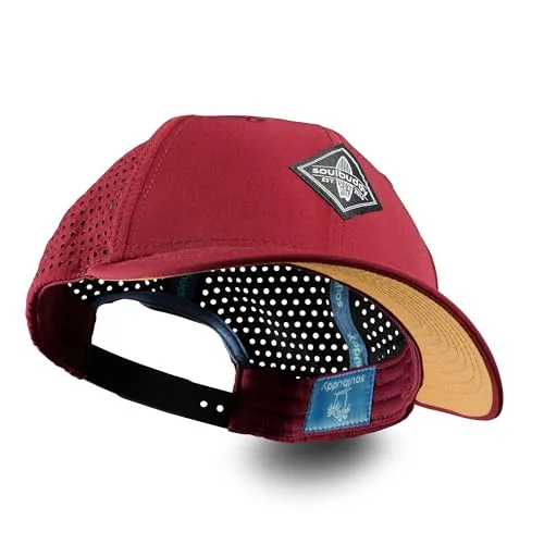 Soulbuddy Sport Cap - Atmungsaktive Baseball Cap für Herren und Damen - Baseball Cap für Herren, atmungsaktiv und schnelltrocknend, ideal für Sport und Outdoor-Aktivitäten. Verstellbarer Snapback-Verschluss für individuellen Komfort.