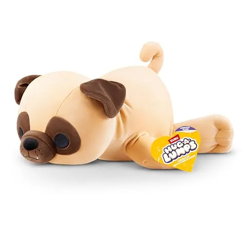 Hug-A-Lumps Pug (Olly), Kuscheliges weiches beruhigendes Plüschspielzeug, Gewichtsplüschspielzeug 1,5 kg (35 cm), (Pug)