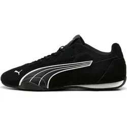 PUMA Catch Sneakers Erwachsene, Gr. 43, schwarz-weiß - Sneaker für Erwachsene, schlichtes Design und ganztägiger Komfort – der perfekte Begleiter für jeden Anlass!