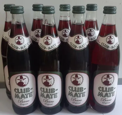 Club-Mate Beere Original 8 Flaschen je 0,5l inkl. Mehrweg Pfand