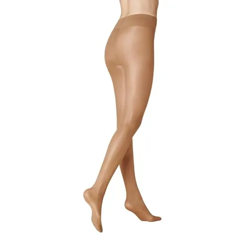 KUNERT Damen Strumpfhosen Leg Control 40 semi-blickdicht glänzend 40 DEN tan 1003 48-50