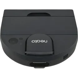 Neato D8 BotVac Connected Saugroboter - Schwarz - Intelligenter Saugroboter mit Laser-Sensor für präzise Reinigung. D-förmiges Design mit großer Bürste und 0,7L Schmutzbehälter für weniger Entleerungen. Steuern Sie bequem über die MyNeato-App.