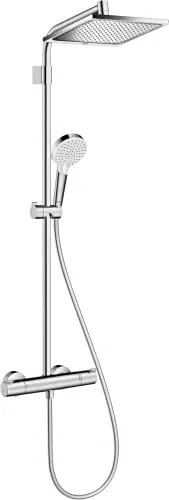 Hansgrohe Duschsäule Crometta E 240, Modell 26785000 - Hochwertige Duschsäule mit modernem Design, bietet ein angenehmes Duscherlebnis und ist ideal für jedes Badezimmer.