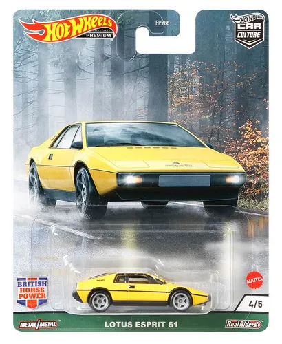 Lotus Esprit S1 British Horse Power 2021 Car Culture 1:64 Hot Wheels GRJ61 FPY86