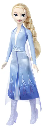 Disney Die Eiskönigin Singende Elsa-Puppe "Wo noch niemand war" - Spielzeug: Interaktive Puppe mit Gesangsfunktion, fördert die Fantasie von Kindergartenkindern und bringt die Magie von Elsa ins Kinderzimmer.