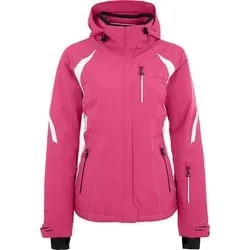 Bergson Skijacke SNOWTASTIC Damen Skijacke, wattiert, 20000mm Wassersäule, Normalgrößen, pink rosa normal | 36