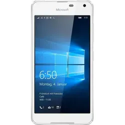 Microsoft Lumia 650 Smartphone in Weiß - Stylisches und elegantes Smartphone mit leistungsstarker Kamera und benutzerfreundlichem Windows-Betriebssystem, ideal für den Alltag.